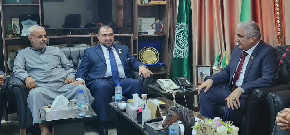 مدير أكساد يلتقي وفد إتحاد النحالين العرب فرع الأردن