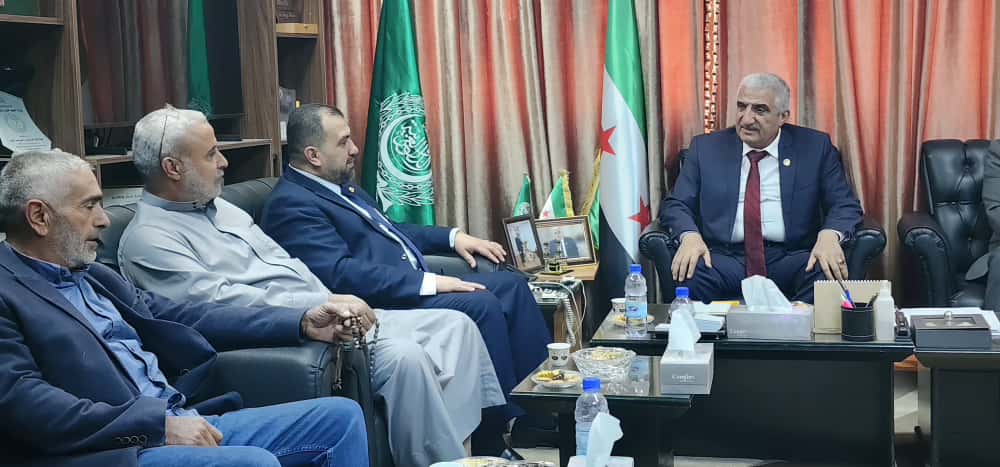 مدير أكساد يلتقي وفد إتحاد النحالين العرب فرع الأردن