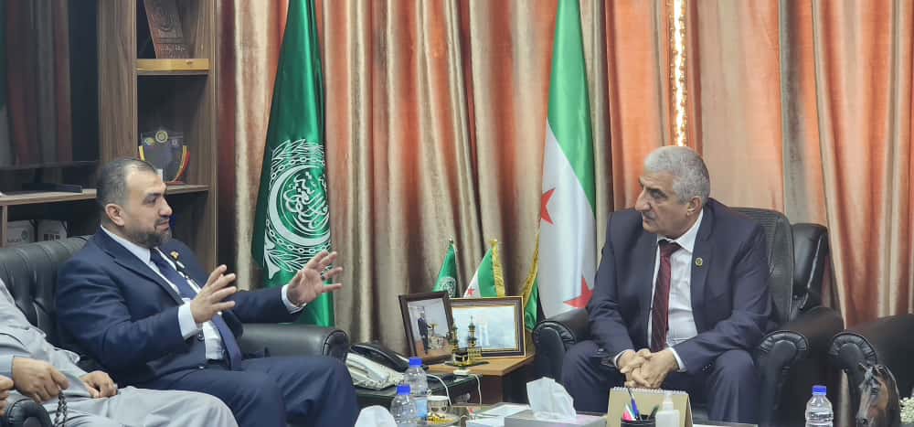 مدير أكساد يلتقي وفد إتحاد النحالين العرب فرع الأردن