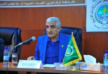 د نصرالدين العبيد مدير اكساد خلال دورة خصوبة التربة في سوريا