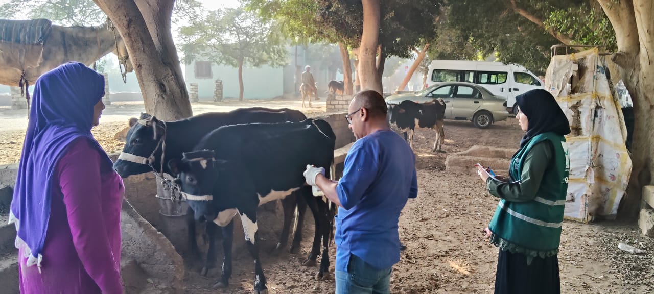 معهد النتاسليات الحيوانية ينظم قافلة بيطرية