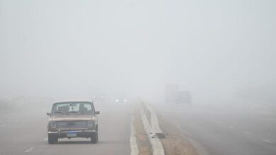 أخبار الشبورة على الطرق السريعة غدا الخميس