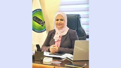 الدكتورة هالة أبو يوسف رئيس لجنة مبيدات الآفات الزراعية