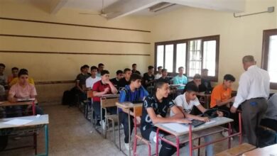 جدول امتحانات تانيه ثانوي 2026 الترم الأول