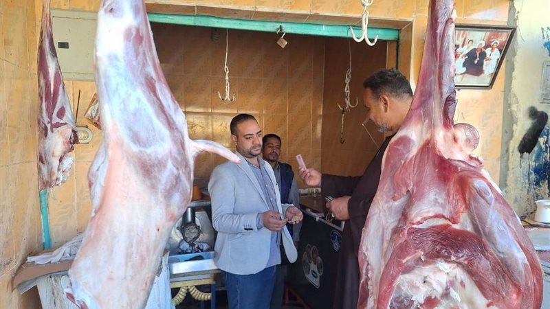 محافظ أسوان يتابع جهود الطب البيطرى لتكثيف الحملات على المعروضات والمنتجات الغذائية