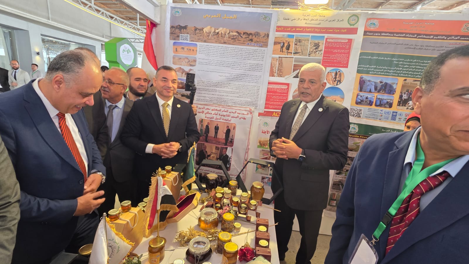 فتحي بحيري رئيس إتحاد النحالين العرب خلال إفتتاح مؤتمر إتحاد النحالين العرب في مدينة شرم الشيخ