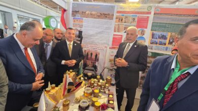 جناح أكساد في المعرض المقام في مؤتمر اتحاد النحالين العرب بشرم الشيخ