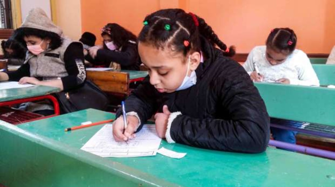 حل نموذج امتحان انجليزي للصف الرابع الابتدائي 2026