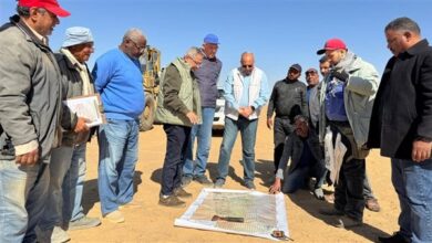 الزراعة تواصل إعداد دراسات حصر وتصنيف الأراضي بمشروع سنابل سونو بأسوان