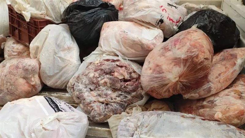 "الخدمات البيطرية" بالفيوم تضبط كبدة مجمدة غير صالحة للاستهلاك الآدمى قبل طرحها بالأسواق