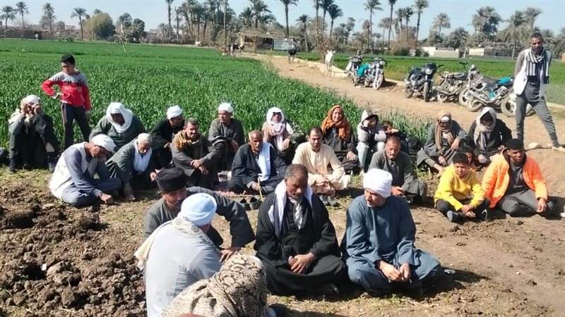 زراعة الفيوم تنظم مدرسة حقلية للتوعية بزراعة القمح على مصاطب