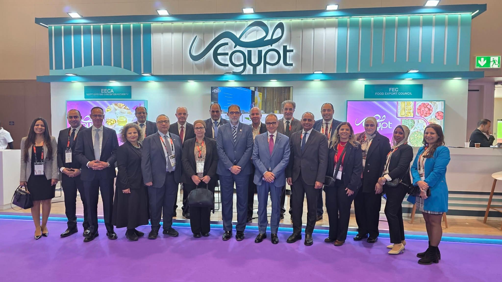 افتتاح الجناح المصري في جلفود دبي 2026