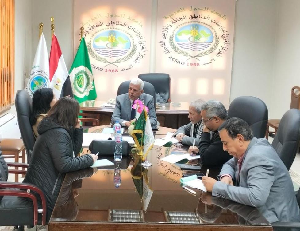 اجتماعا مع مسؤولي منظمة ACF لبحث التعامل لبحث تنفيذ مشروعات التخفيف من مخاطر التغيرات المناخية علي الأمن الغذائي