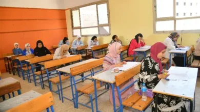 نماذج استرشادية للصف الثاني الاعدادي 2026