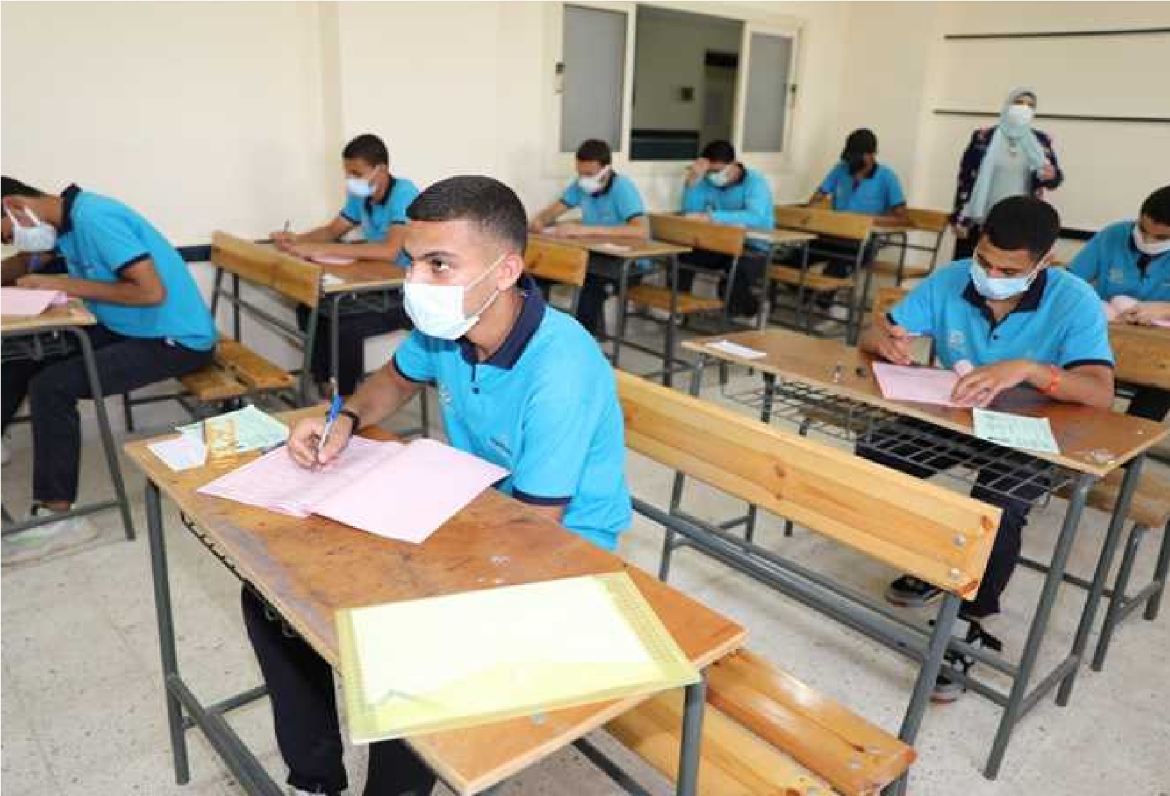 حل نموذج امتحان اللغة الانجليزية للصف السادس الابتدائي الترم الأول 2026