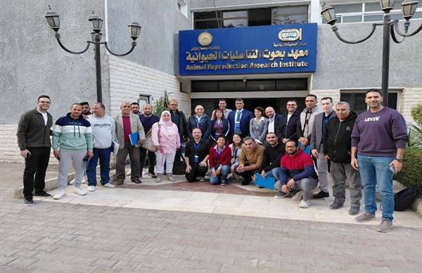 معهد بحوث التناسليات الحيوانية يستضيف ورشة عمل دولية لتطوير إنتاج الألبان