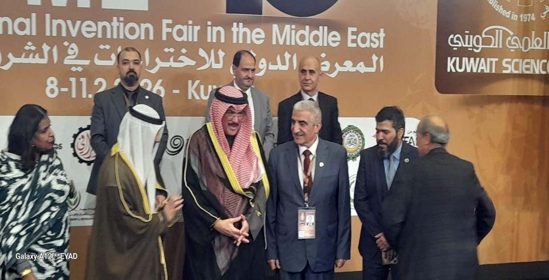 جولة وفد أكساد في المعرض الكويتي للإختراعات في الشرق الأوسط