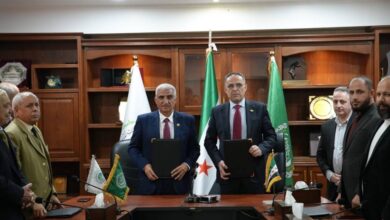 أكساد توقع مذكرة تفاهم مع وزارة الزراعة السورية