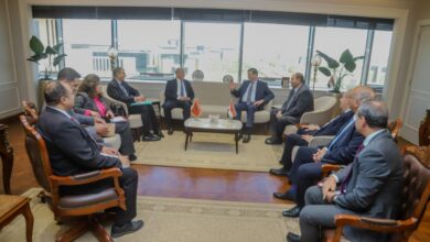 وزير الزراعة يبحث مع نظيره المغربي آفاق التكامل وتعزيز الاستثمارات الزراعية المشتركة