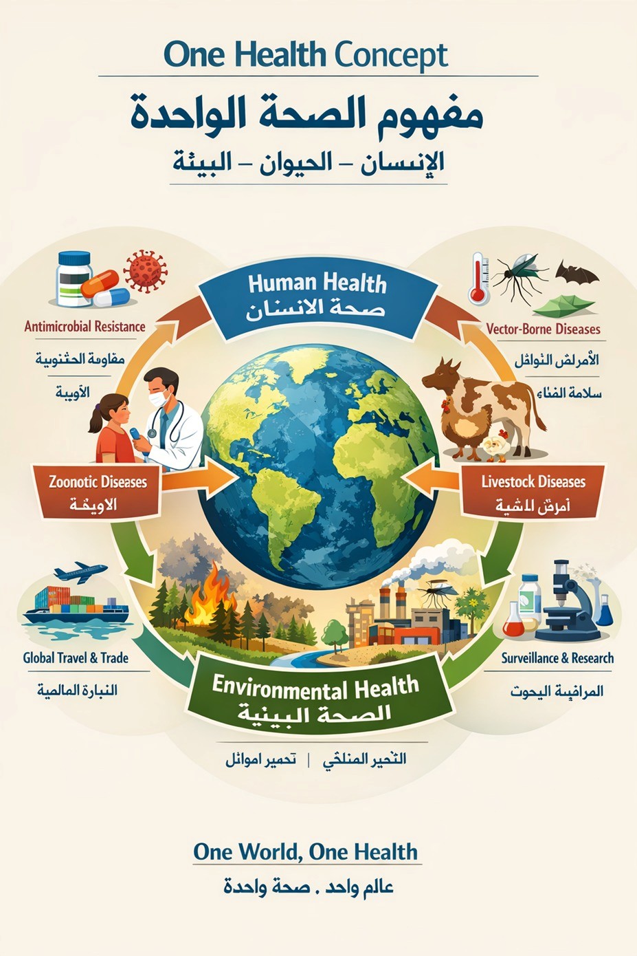 مفهوم الصحة الواحدة