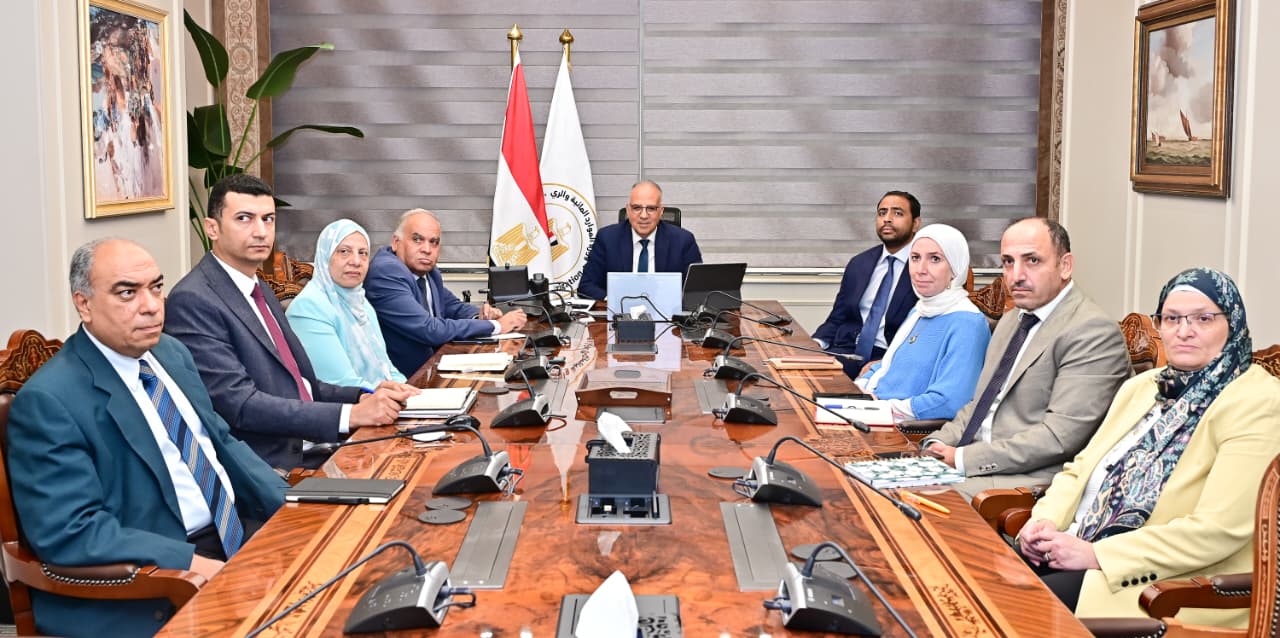 وزير الري يلتقي وفد هيئة التعاون الألماني