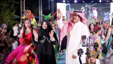 مهرجان هوامير فريجنا الذي استضافته العاصمة الإماراتية أبو ظبي في قصر الإمارات