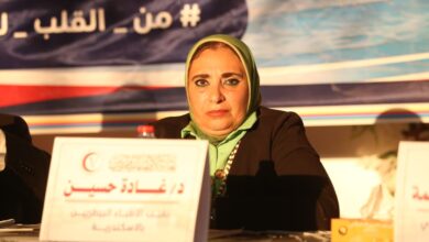 الدكتورة غادة حسين موسى نقيب الأطباء البيطريين بالإسكندرية