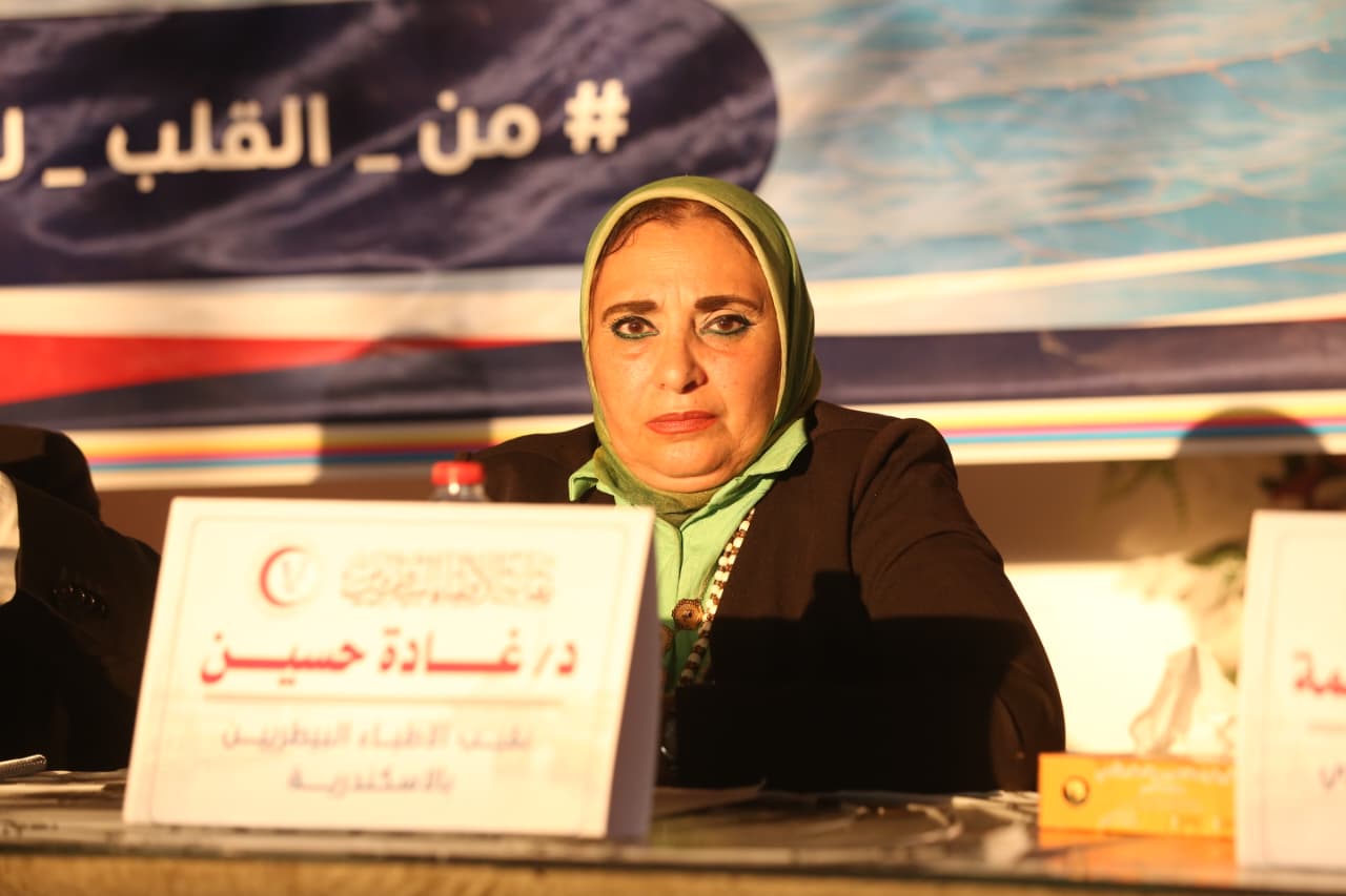 الدكتورة غادة حسين موسى نقيب الأطباء البيطريين بالإسكندرية