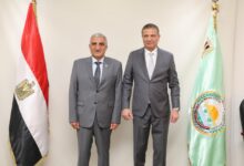 لقاء وزير الزراعة مع مدير عام منظمة أكساد