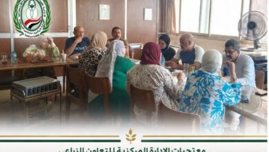 الزراعة تفحص طلبات إجراءات إنتخابات التعاونيات الزراعية بالمحافظات