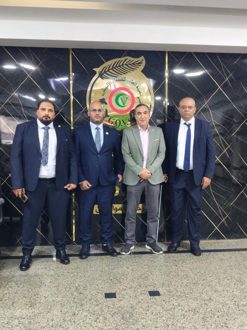 وفد المركز الوطني للصحة الحيوانية بوزارة الزراعة بدولة ليبيا في ضيافة وزراة الزراعة