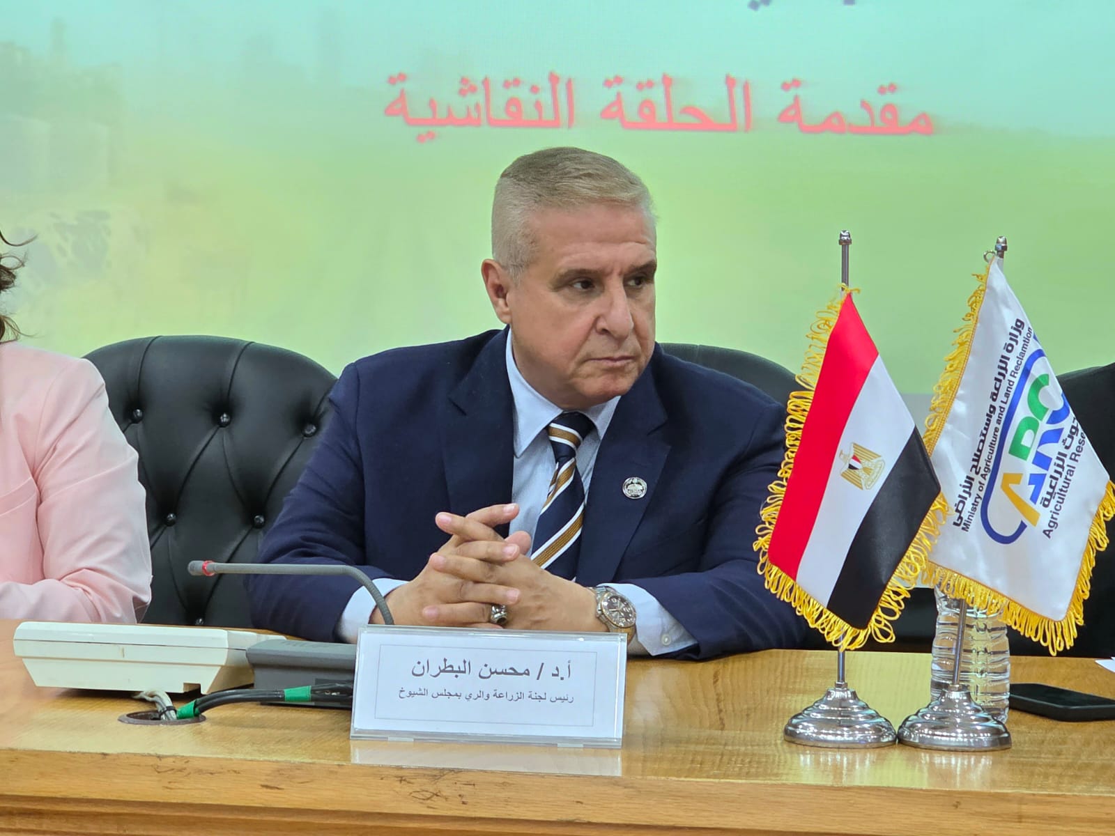 الدكتور محسن البطران، رئيس لجنة الزراعة والري بمجلس الشيوخ