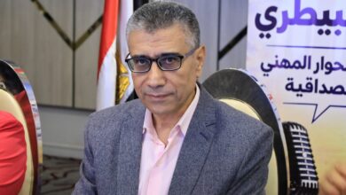 الدكتور علاء عبد العال، نقيب الأطباء البيطريين بالجيزة،