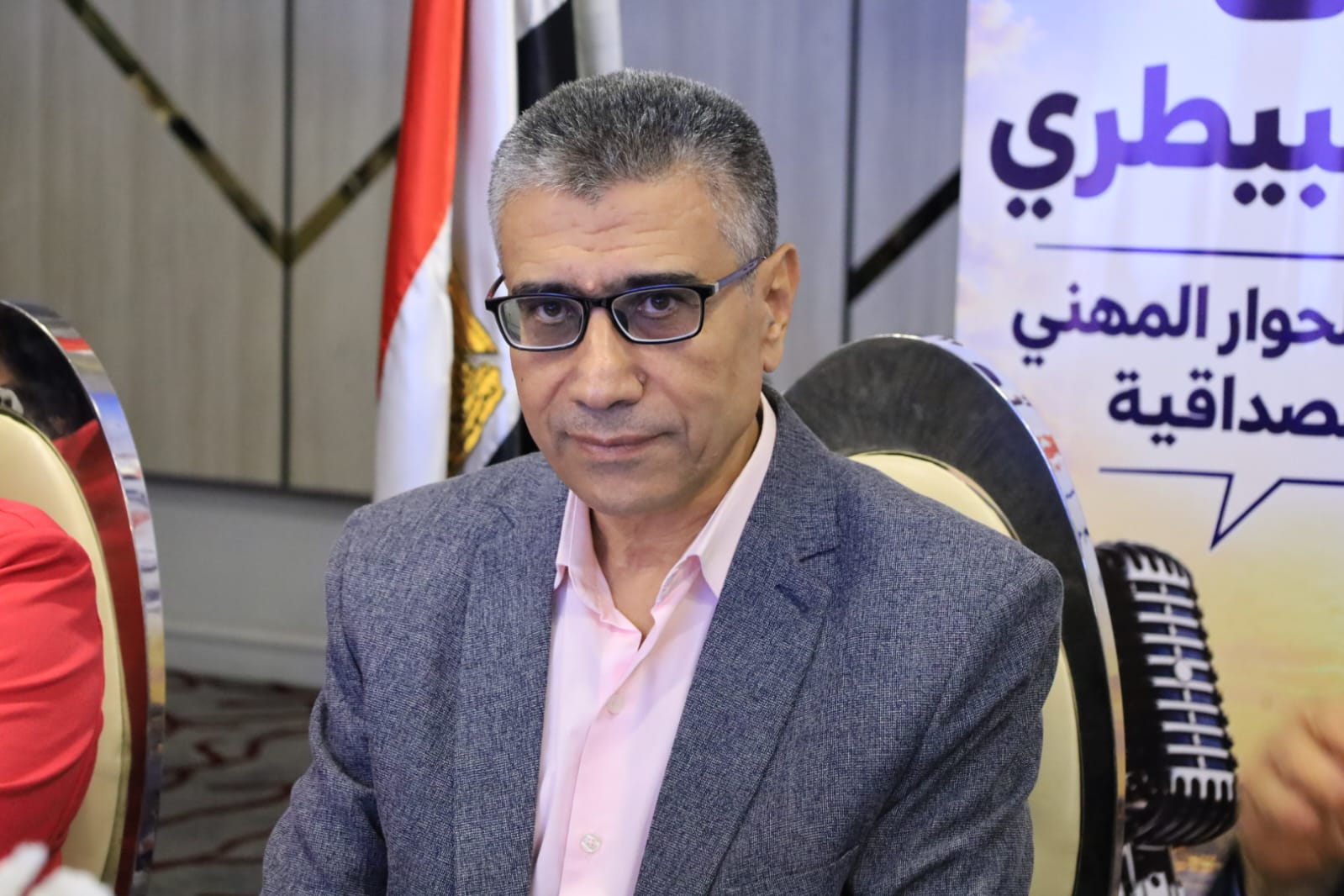 الدكتور علاء عبد العال، نقيب الأطباء البيطريين بالجيزة،
