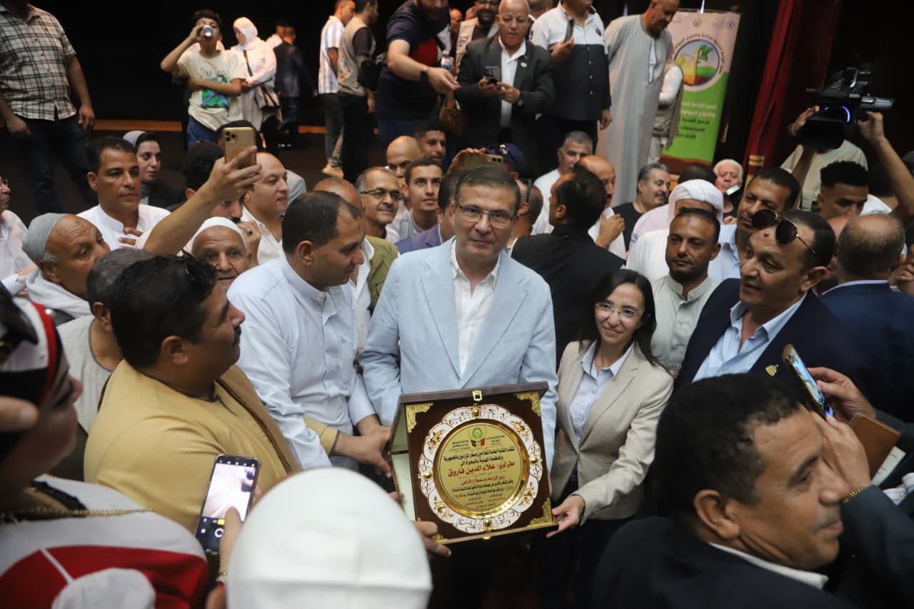 وزير الزراعة يشارك في احتفالية عيد الفلاح
