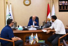 الدكتور سعد جعفر يستقبل كبير المستشارين العلميين بشركة «GROPRO» الأمريكية