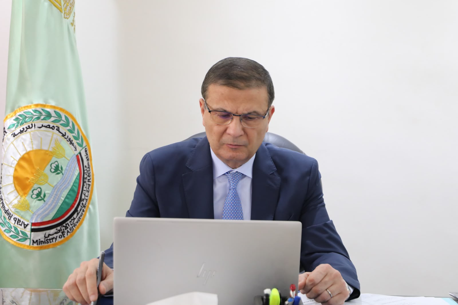 علاء فاروق وزير الزراعة واستصلاح الأراضي