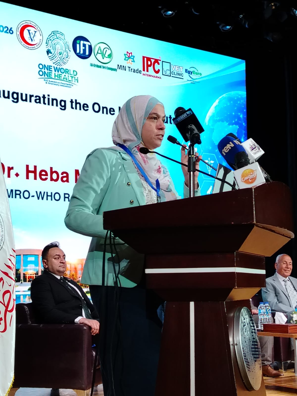 هبة محروس، ممثلة المكتب الإقليمي لمنظمة الصحة العالمية لشرق المتوسط