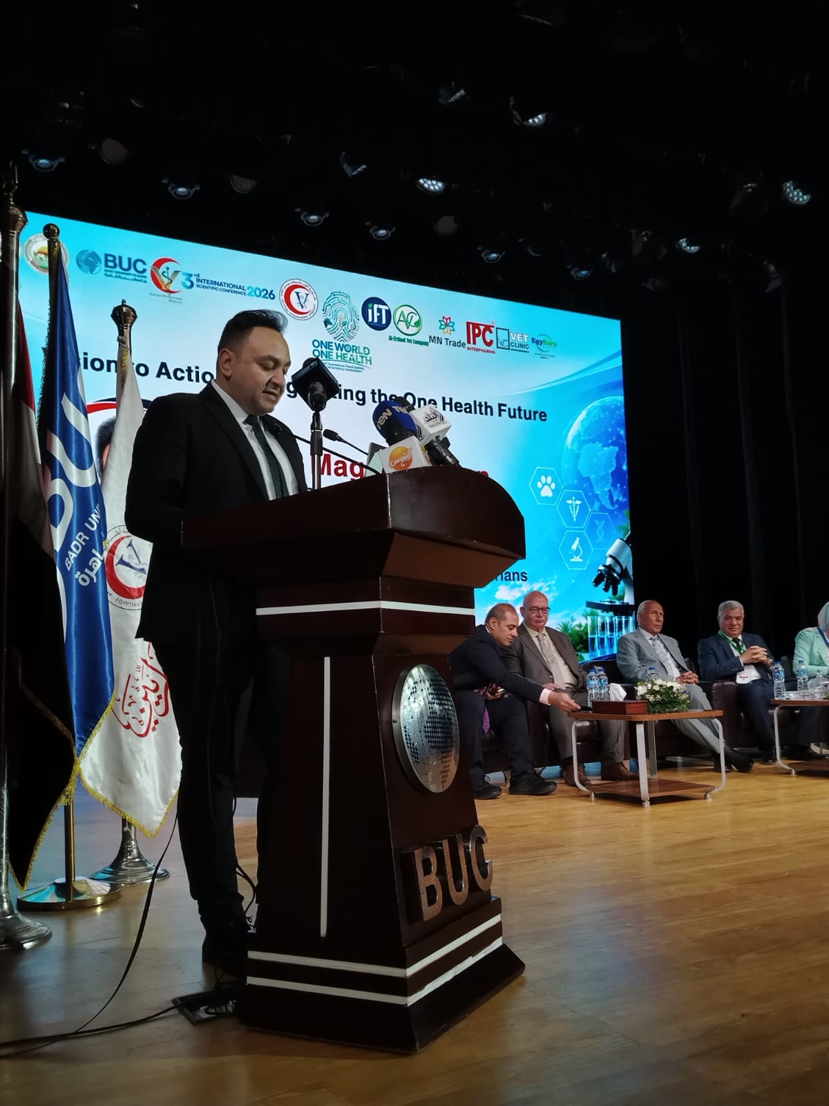 الدكتور محمود حمدي، أمين صندوق النقابة العامة للأطباء البيطريين،