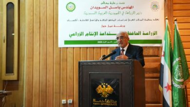 الدكتور نصر الدين العبيد مدير عام منظمة أكساد