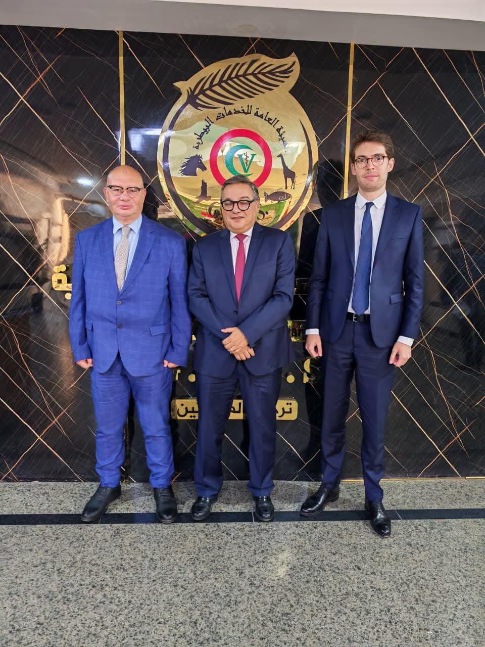 بحث سبل تعزيز التعاون المشترك في المجالات البيطرية