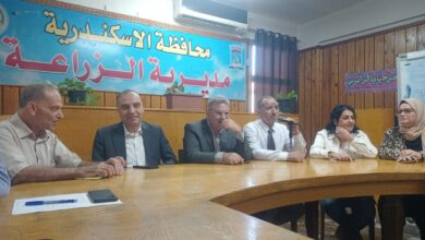 جولة لمتابعة الخدمات المقدمة للمزارعين بمحافظة الإسكندرية